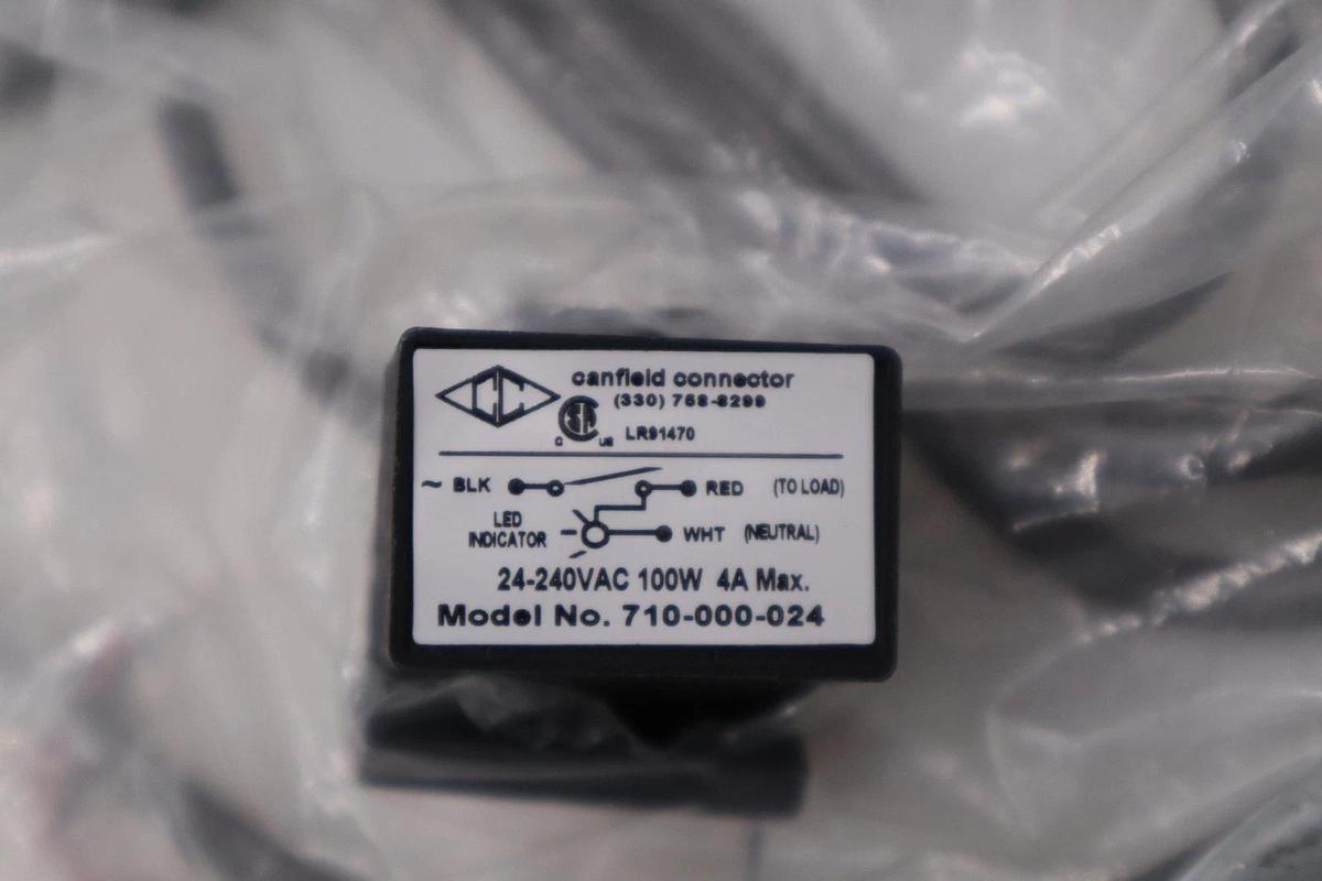 Used NEW Canfield Connector 710-000-024 Reed Switch 710000024STK H1452A