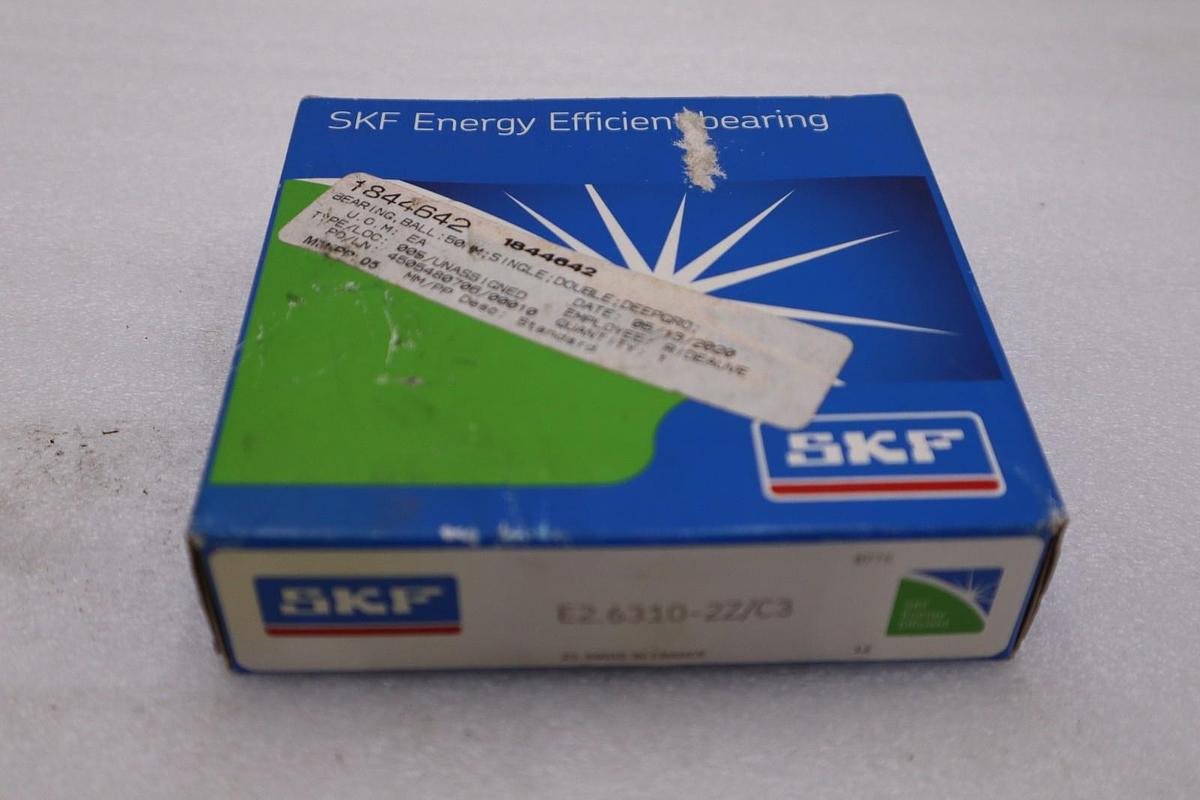 NEW SKF E2.6310-2Z/C3 Deep Groove Ball Bearing STOCK H1343