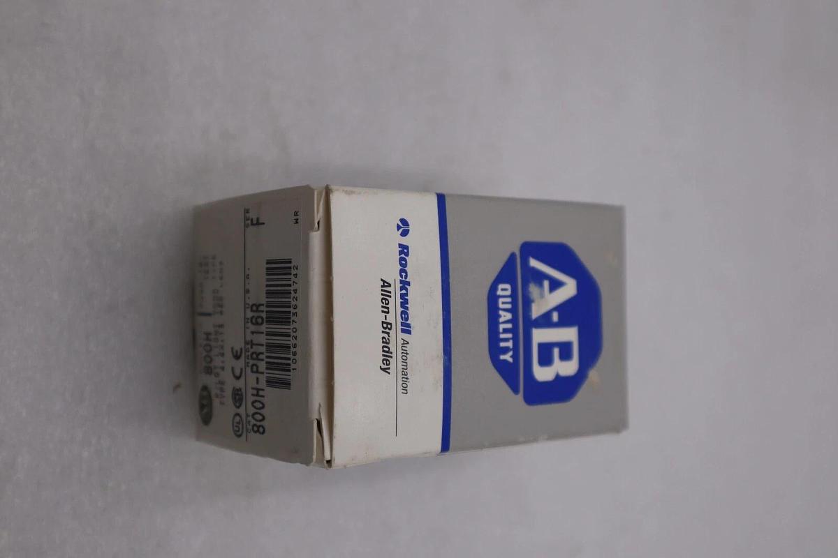 Used ALLEN BRADLEY 800H-PRT16R SERIES F PUSHBUTTON NEW WITH BOX STOCK G768A