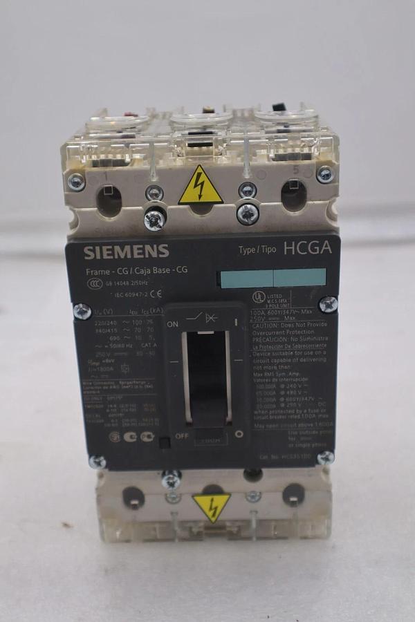 Used SIEMENS 3VL1110-2KE30-0AA0 CIRCUIT BREAKER 100A STOCK 3311