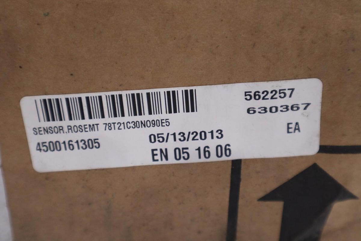Used ROSEMOUNT 0078T21C30N090E5 EMERSON TEMPETURE SENSOR STOCK #G-372