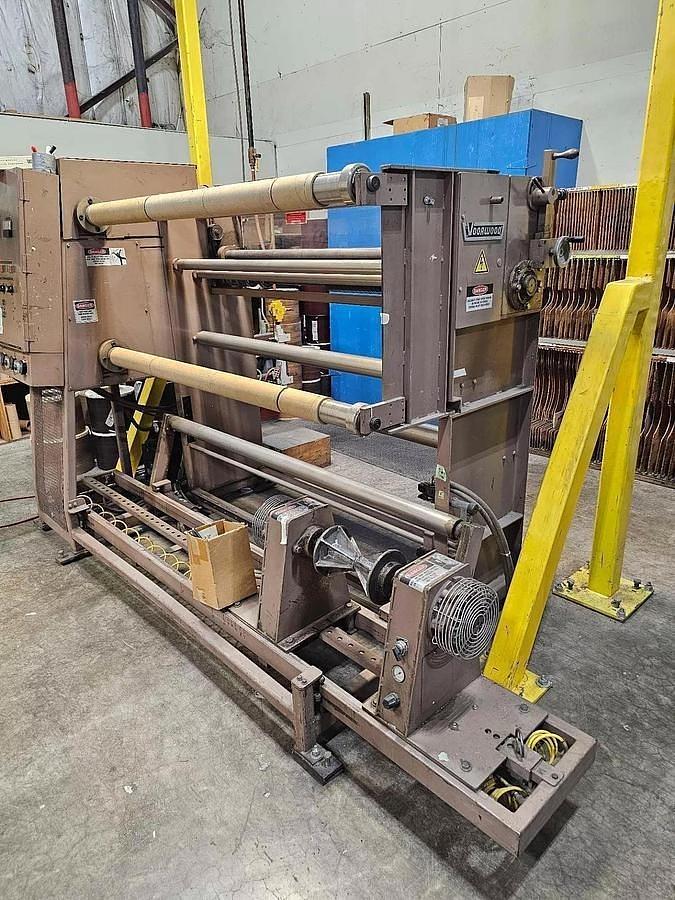 Used 64" WIDE VOORWOOD DUPLEX SLITTER REWINDER MODEL S64R