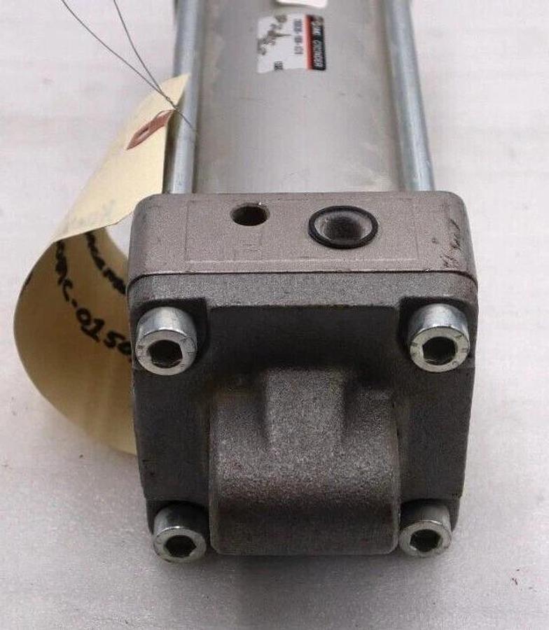 Used SMC C95SC80150NXC18 PNEUMATIC CYLINDER 145 PSI #S-174