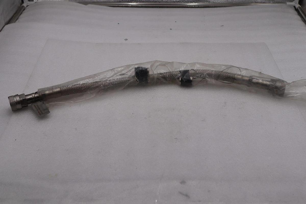 Used SWAGELOK 30071 STAINLESS BRAIDED HOSE ASSEMBLY STOCK #2945