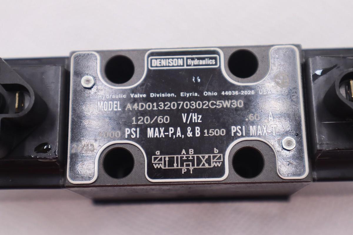 Used PARKER HYDRAULIC VALVE DIVISION A4D0132070302C5W30 STOCK L-269-A