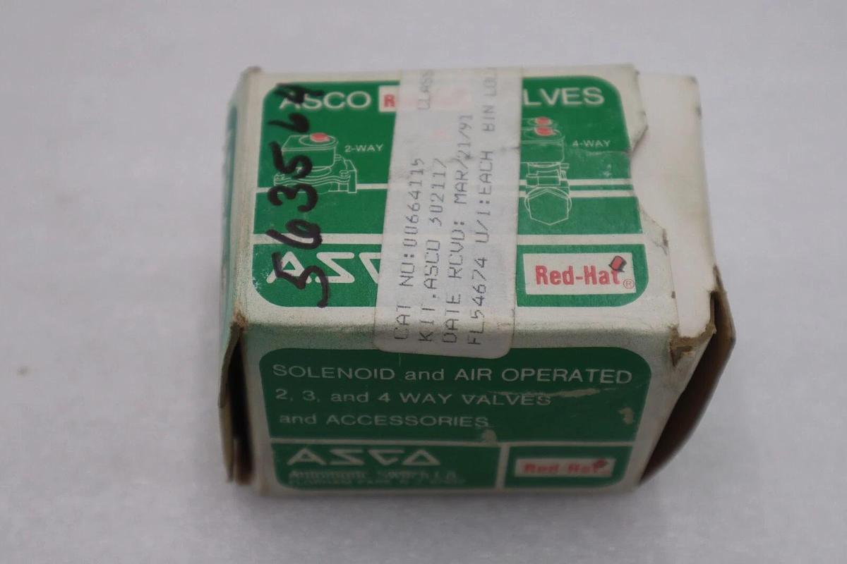 Used NEW Asco 302-117 Rebuild Kit STOCK G919A