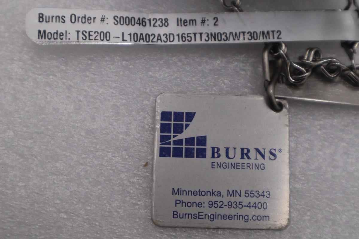 Used Burns TSE200-L10A02A3D 165TT3N03/WT30/MT2 Temperature Sensor NEW STOCK G47A