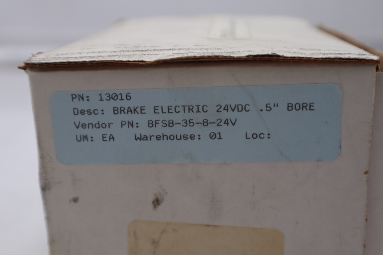BRAKE ELECTRIC BFSB-35-8-24V /PN 13016 #K-1825