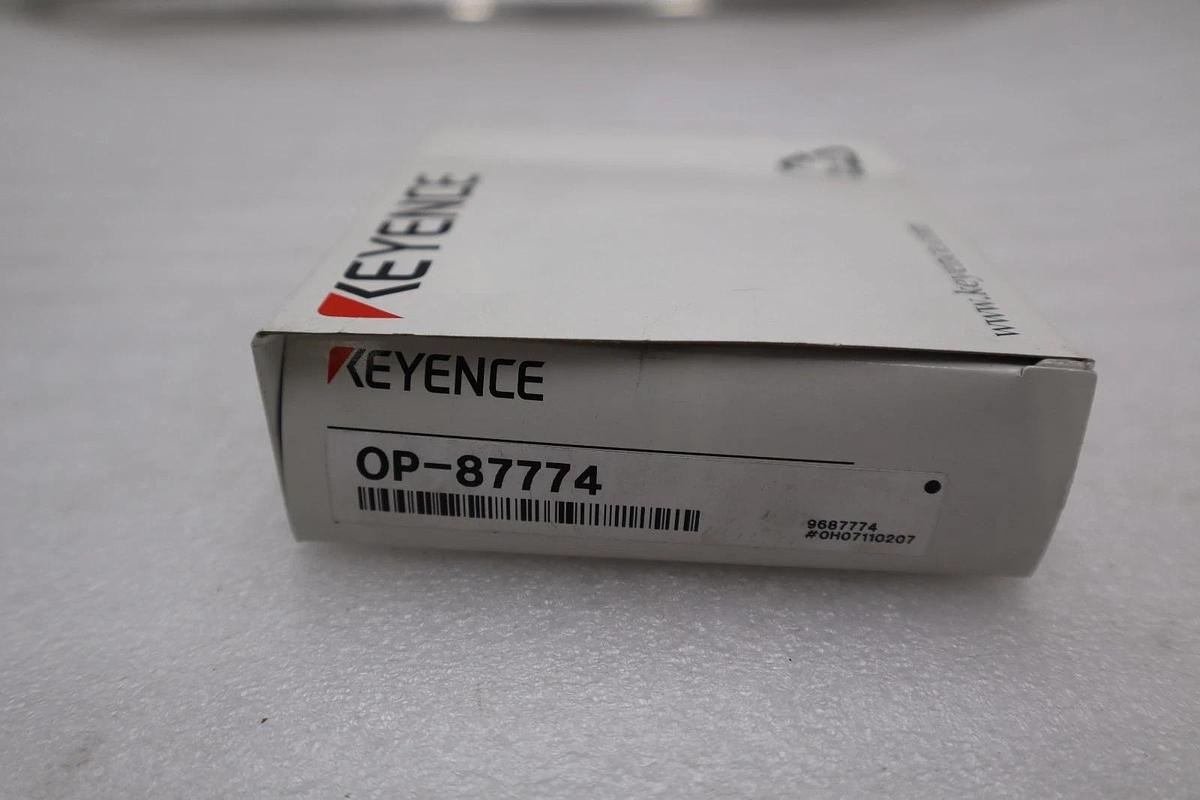 NEW OPEN BOX Keyence OP-87774 Laser Sensor Bracket OP87774 STK GF154A