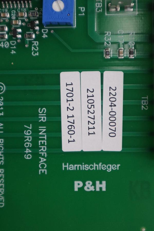 P&H MINING KONE CRANES 79R649 ORIGINAL SPARE PART NEW INTERFACE BOARD STOCK G668