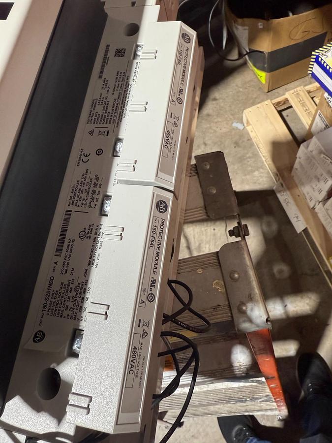Used ALLEN BRADLEY 150-S251NBD /A SMC-50 Soft Starter 251A 480V 150S251NBD (AS SHOWN)