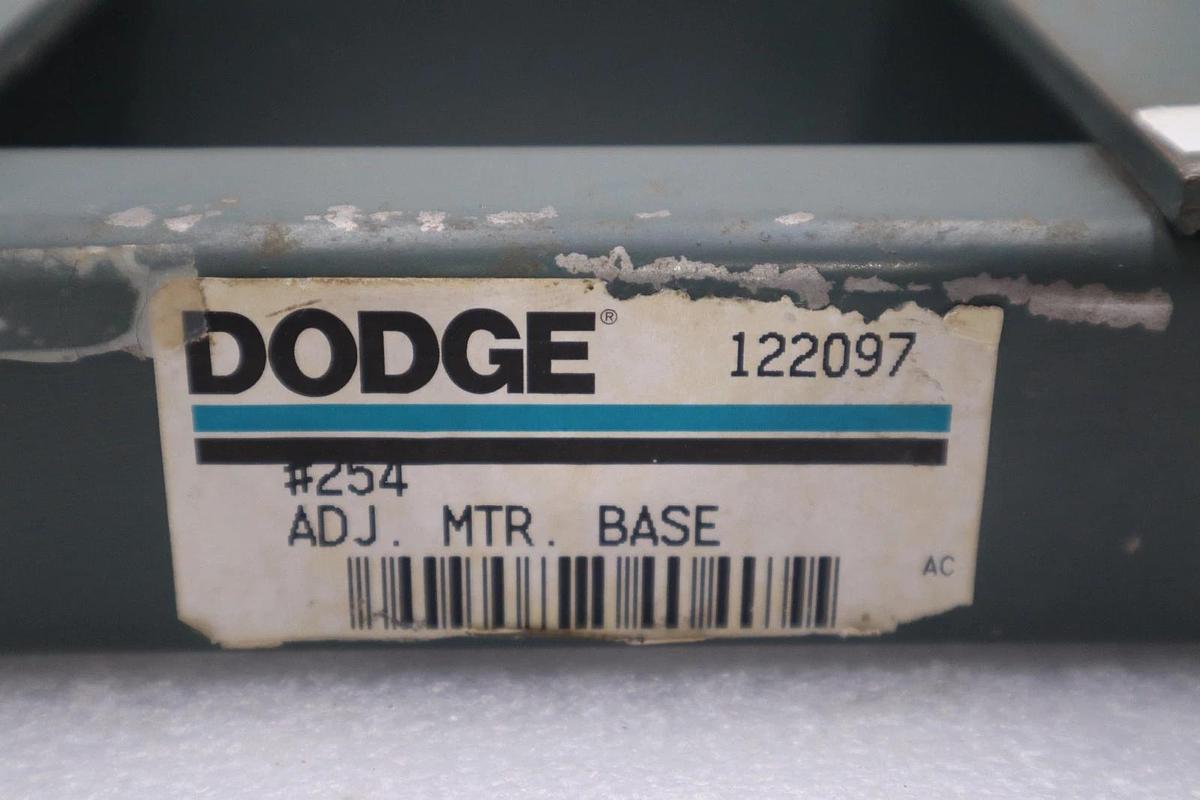 DODGE 122097 MOTOR MOUNTING BASE - SURPLUS NEVER USED - STOCK 2897A