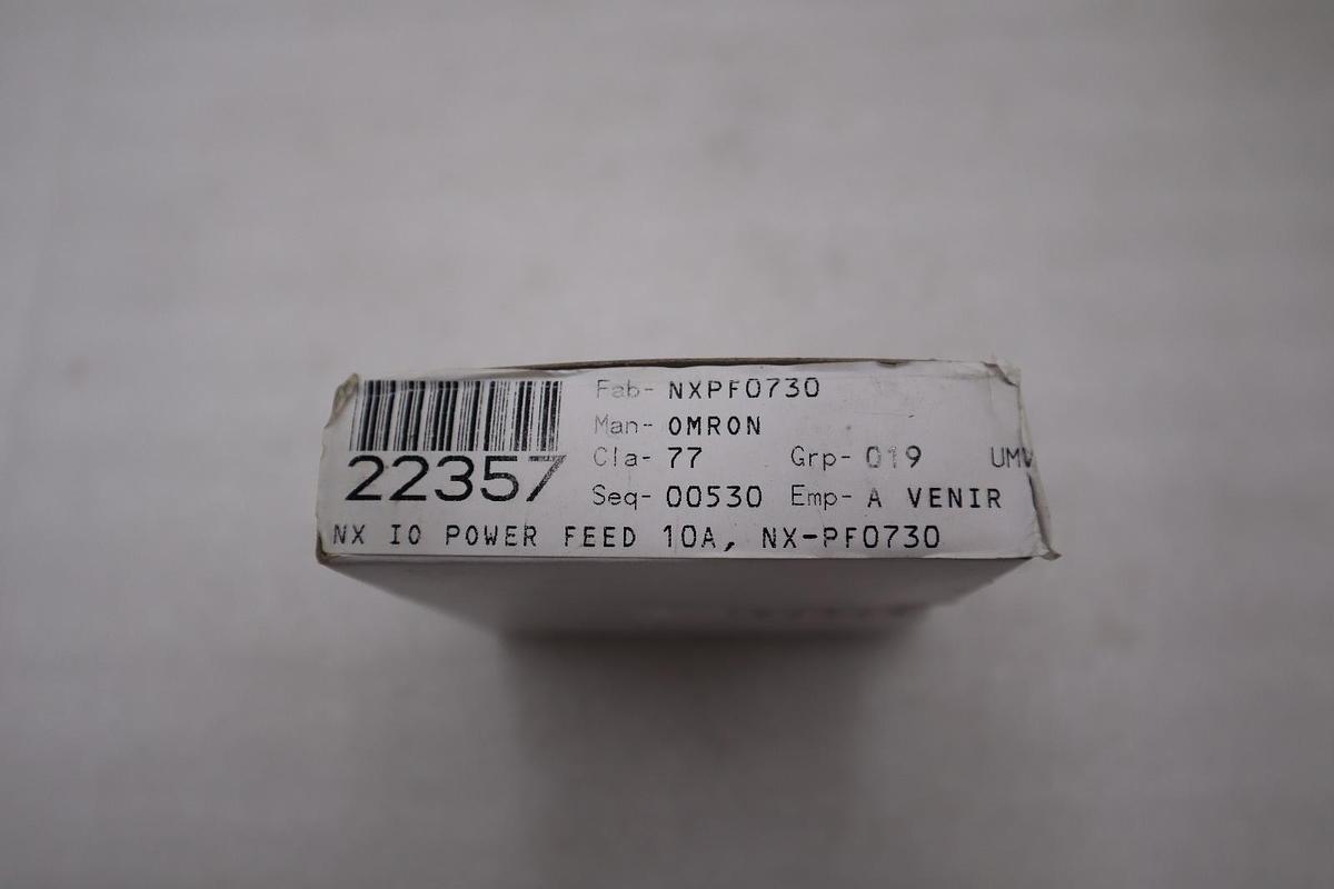 OMRON NX-PF0730 POWER FEED UNIT - NEW SEALED - STOCK GF571A