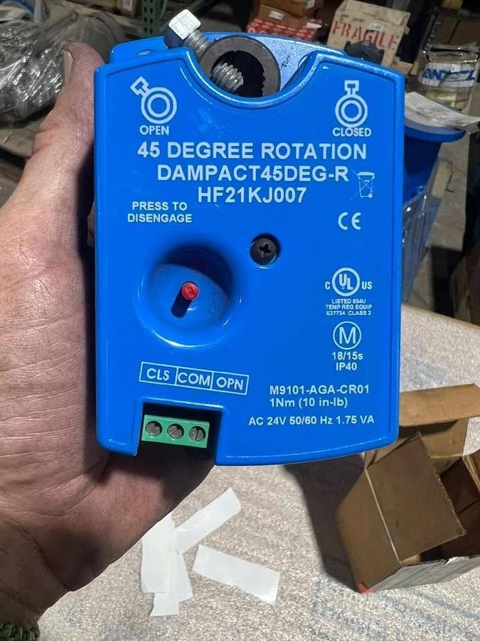 Carrier 45 Degree Damper Actuator  DAMPACT45DEG-R HF21KJ007 STK L696CC