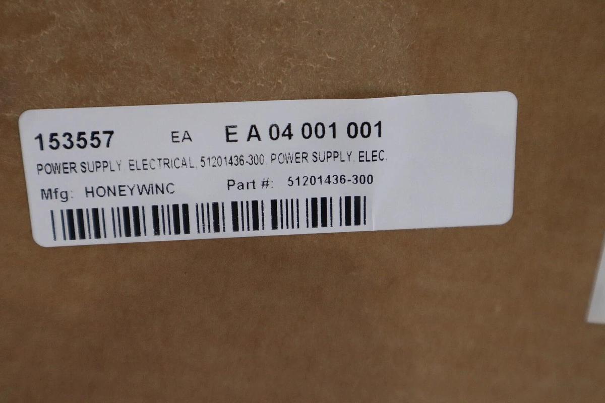 Used HONEYWELL 51201436-300 / 51201436300 POWER SUPPLY NEW IN BOX STOCK G367