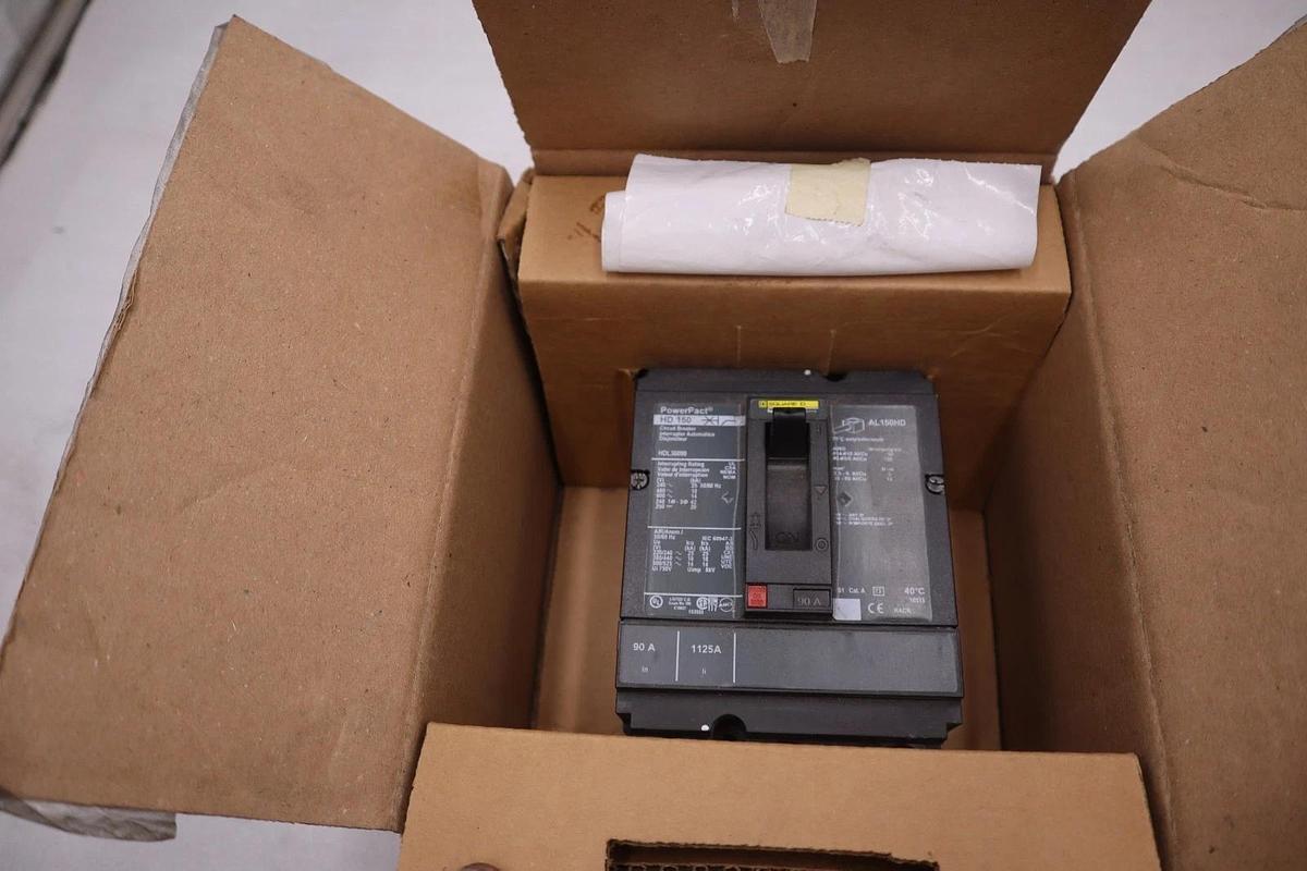 Square D HDL36090 90A 3-Phase 600V AC Power Supply - STOCK 5245CC