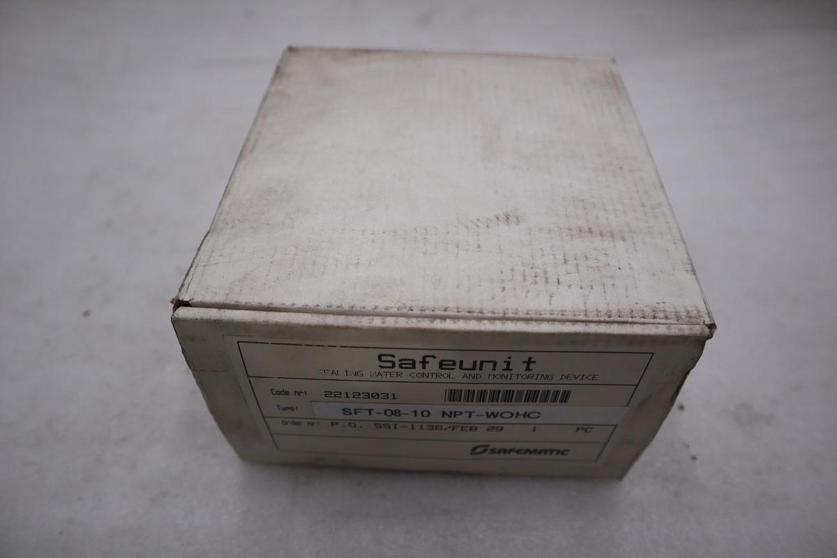 Safematic 22123031 Safeunit Sf-08-10 Seal Water Control - STOCK GF201A