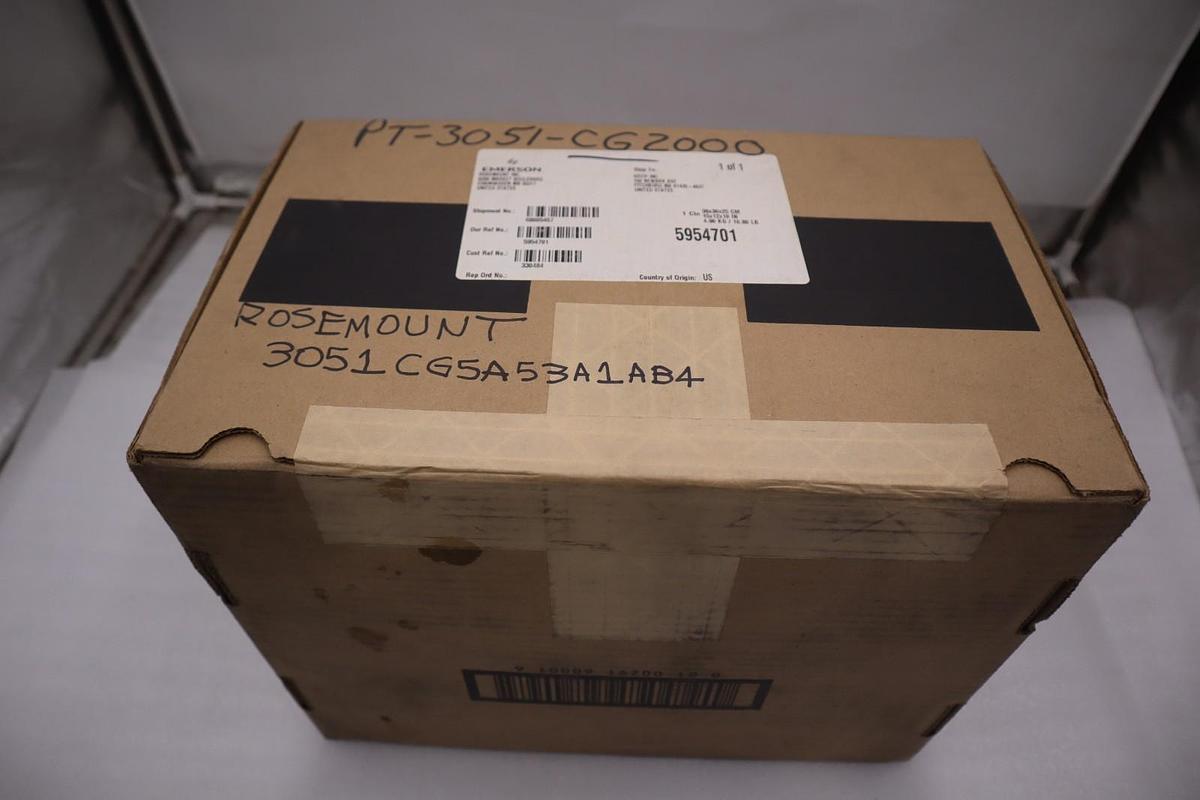 Rosemount 3051CG5A53A1AB4 Pressure Transmitter NEW IN BOX STOCK GF-303
