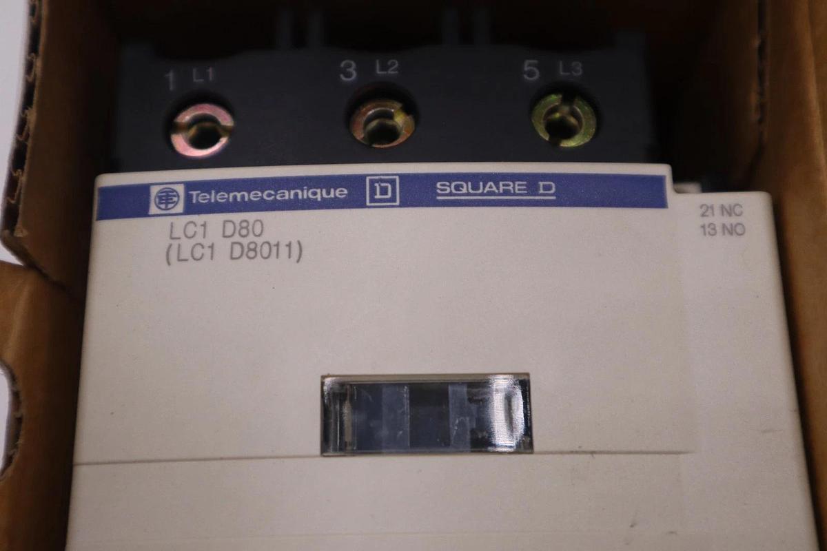 Used NEW LC1D80G7 Contactor 120V coil Schneider Contactor LC1D80G7 STOCK G-51B