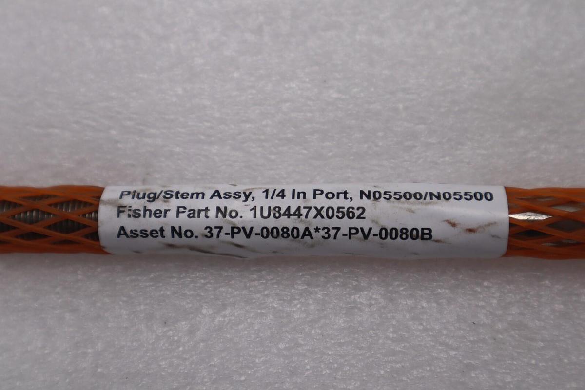Used Fisher 1U8447X0562 PLUG STEM ASSEMBLY NEW STOCK K-3601