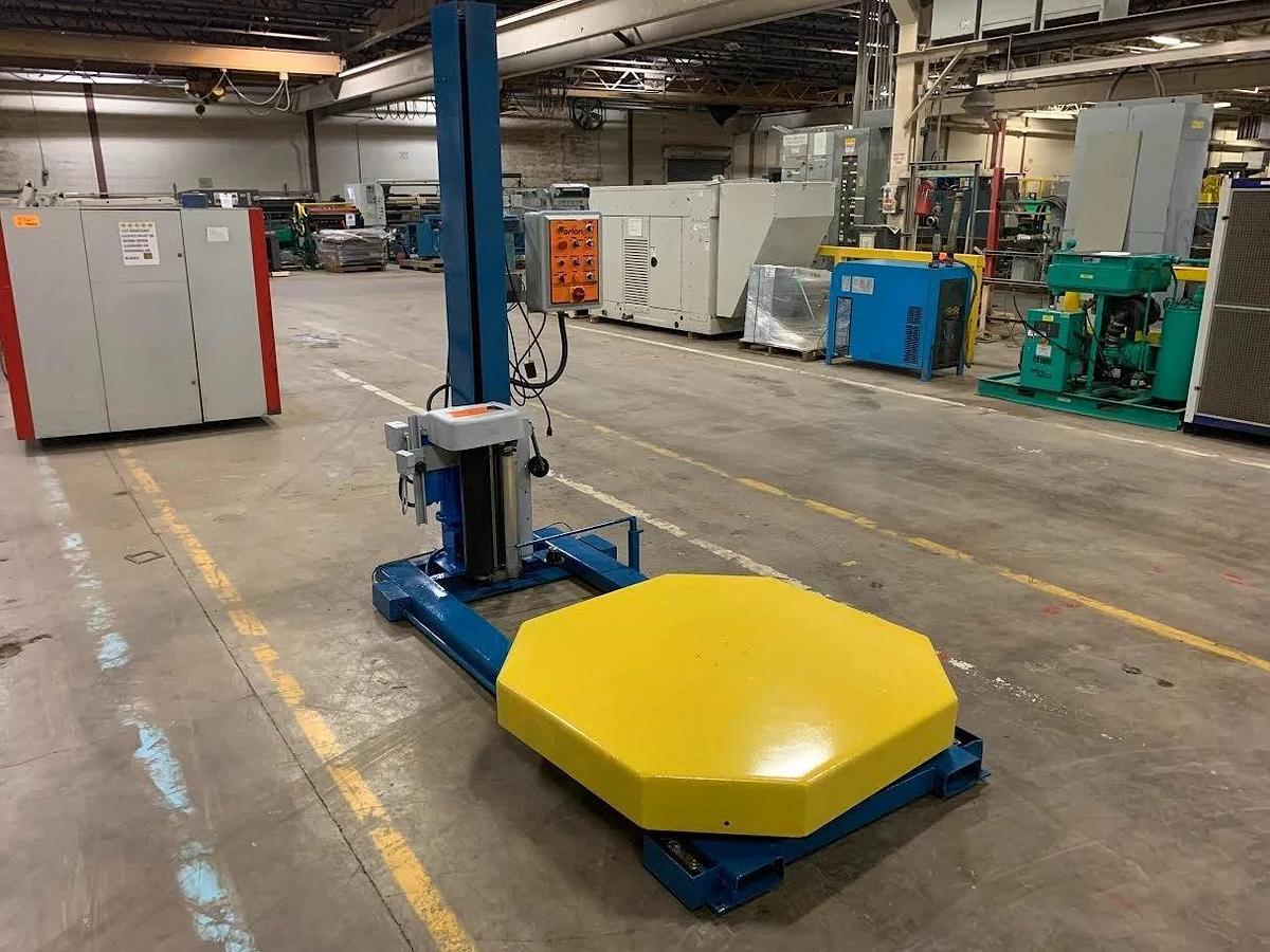 Used ORION MODEL H66 PALLET WRAPPER WITH 5,000 POUND SCALE