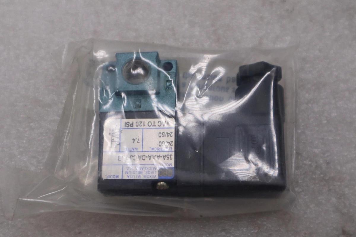 MAC VALVES 35A-AAA-DACJ-1JB Air Solenoid Valve AIR SOLENOID VALVE STOCK #K-1971A