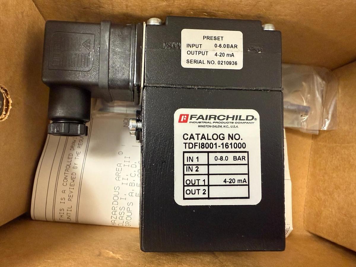 FAIRCHILD TDFI8001-161000 NEW IN BOX STOCK 3754A