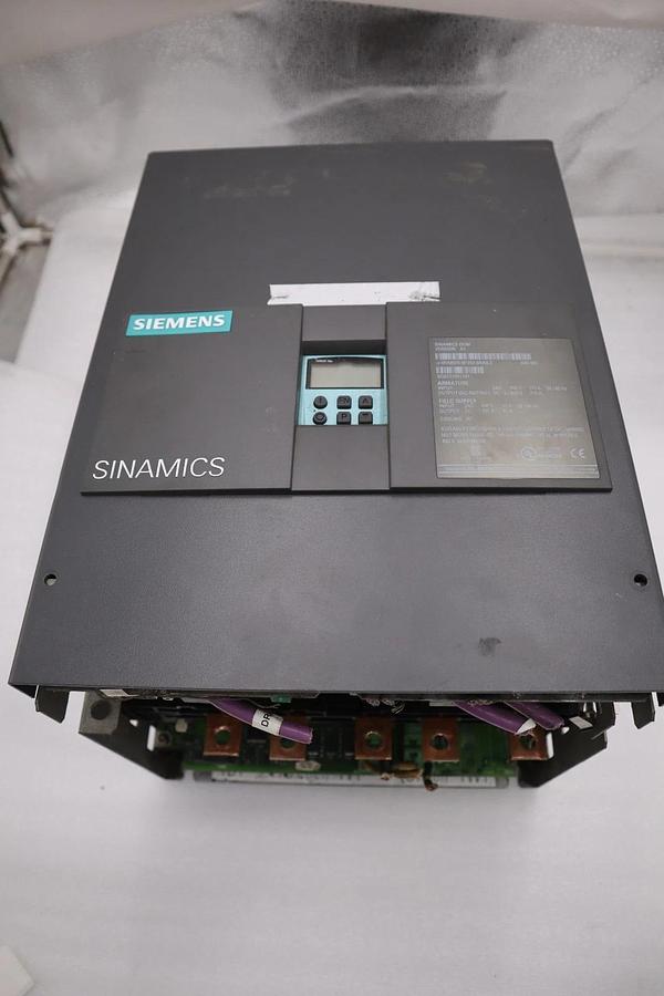 Used Siemens 6RA8075-6FV62-0AA0-Z G00 S01 DRIVE ARMATURE INPUT 50-480VAC - STK 5121CC
