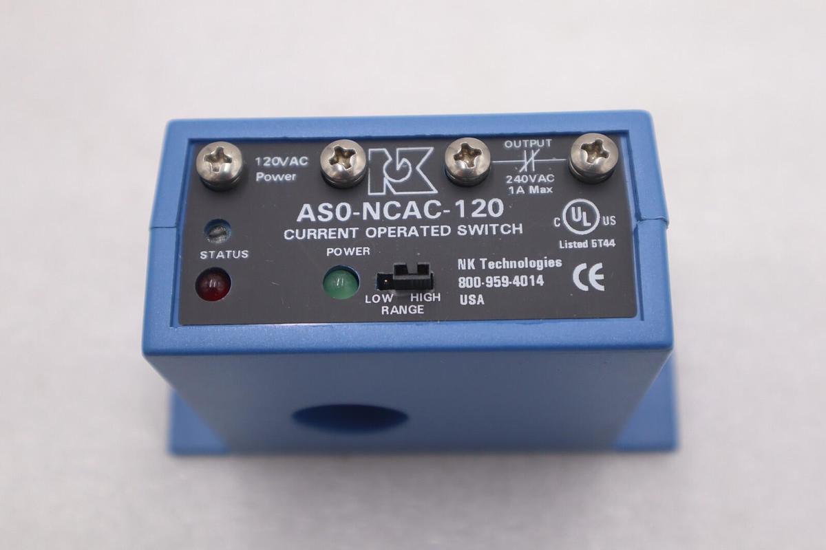 NK TECHNOLOGIES AS0-NCAC-120 / AS0NCAC120 (BRAND NEW) STOCK K-2997