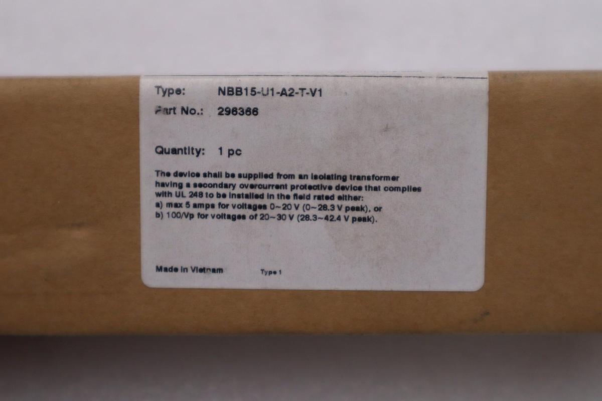 NEW PEPPERL FUCHS NBB15-U1-A2-T-V1 PROXIMITY SENSOR STOCK H677A