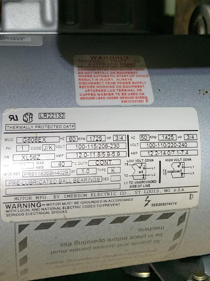 Used 22' MILLER WELDMASTER MODEL 112SB SEAM WELDER