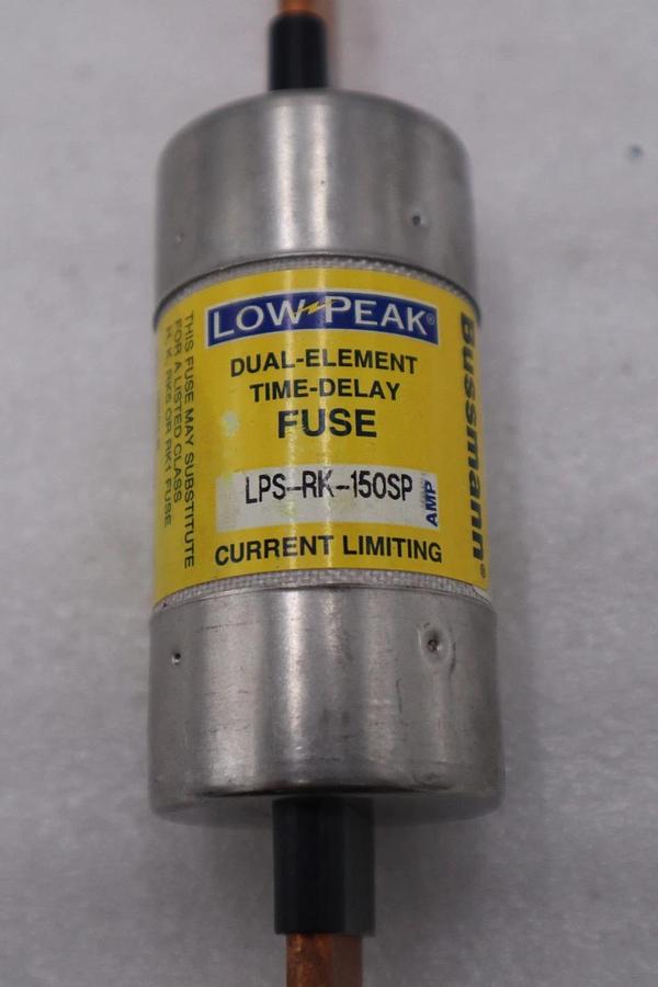 NEW Bussman Low peak LPS-RK-150SP 150Amp 600V 300VDC Long Stab Fuse STOCK H600A