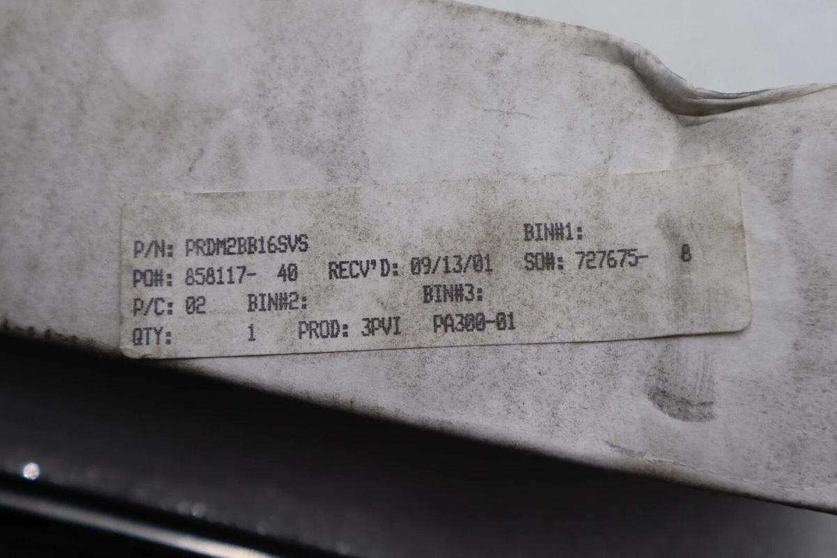 Used PARKER PRDM Series Pressure Reducing PRDM2BB16SVS  HYDRAULIC VALVE  STOCK L-553