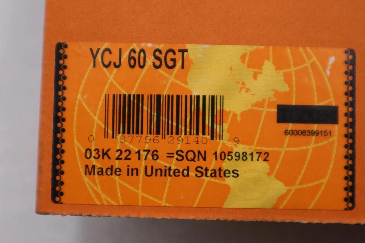 Used TIMKEN FANFIR YCJ 60 SGT / YCJ60SGT (BRAND NEW) STOCK H46