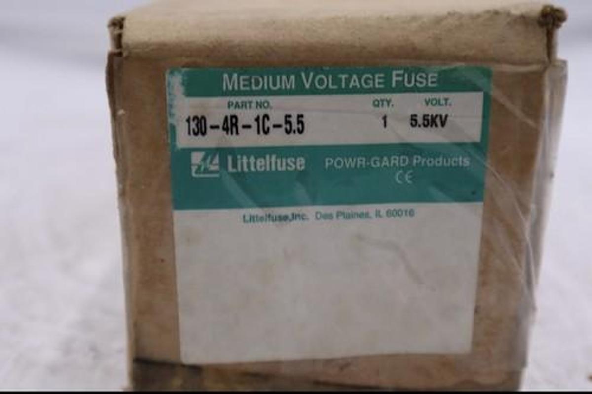 LITTELFUSE POWER-GARD 5.5KV FUSE 130-4R-1C-5.5W NEW IN BOX STOCK L-169