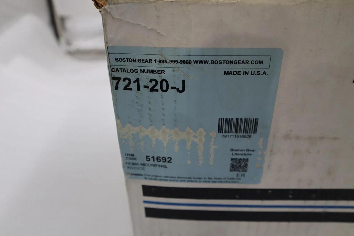NEW ALTRA INDUSTRIAL MOTION 721-20-J WORM SPEED REDUCER STOCK 3028A