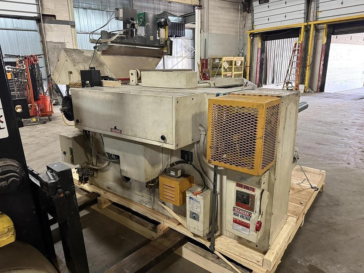 Used 32" WIDE STANFORD MAN ROLAND MODEL 152 FW DOCTOR REWINDER 30" REWIND CAPACITY