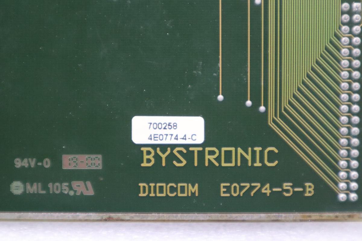 Used BYSTRONIC DIOCOM E0774-5-B CIRCUIT BOARD STOCK 5060