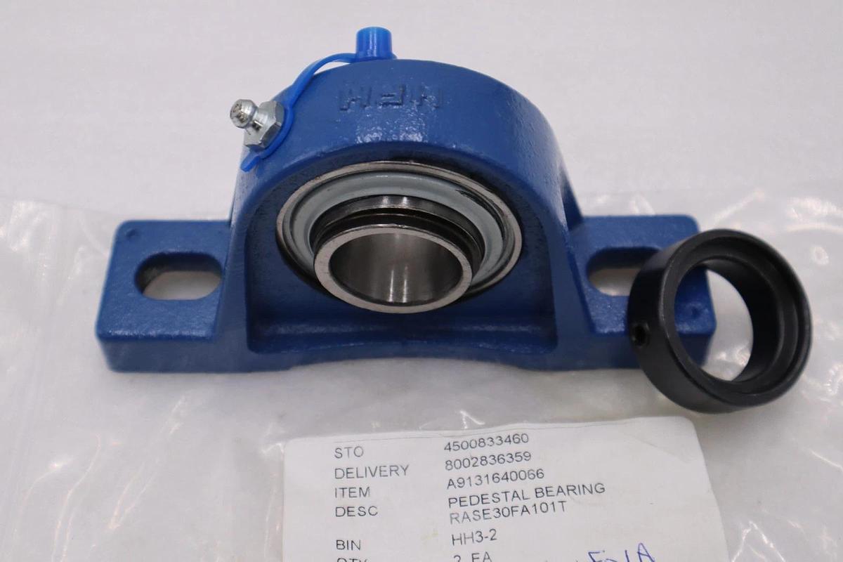 NEW INA RASE30FA101T PEDESTAL BEARING STOCK H1356