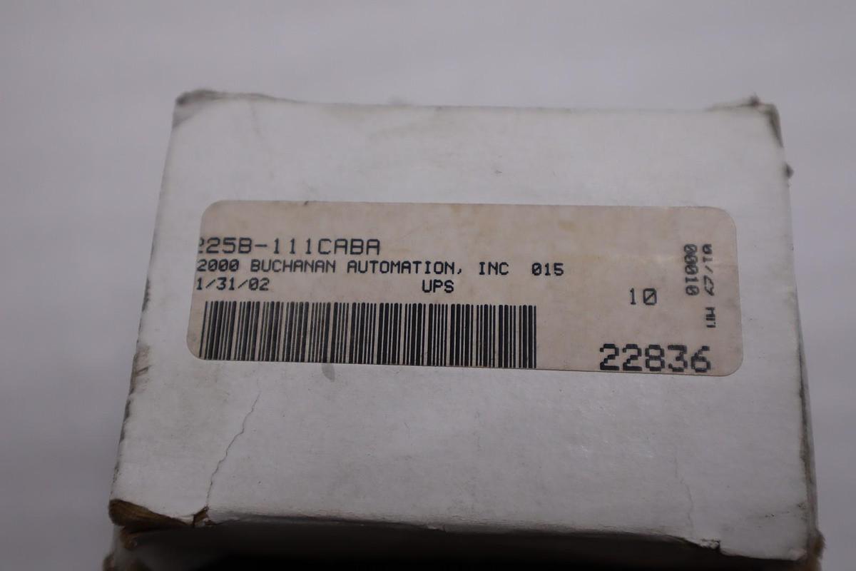 Used NEW OPEN BOX MAC VALVES INC 225B-111CABA VALVE STK H1312A