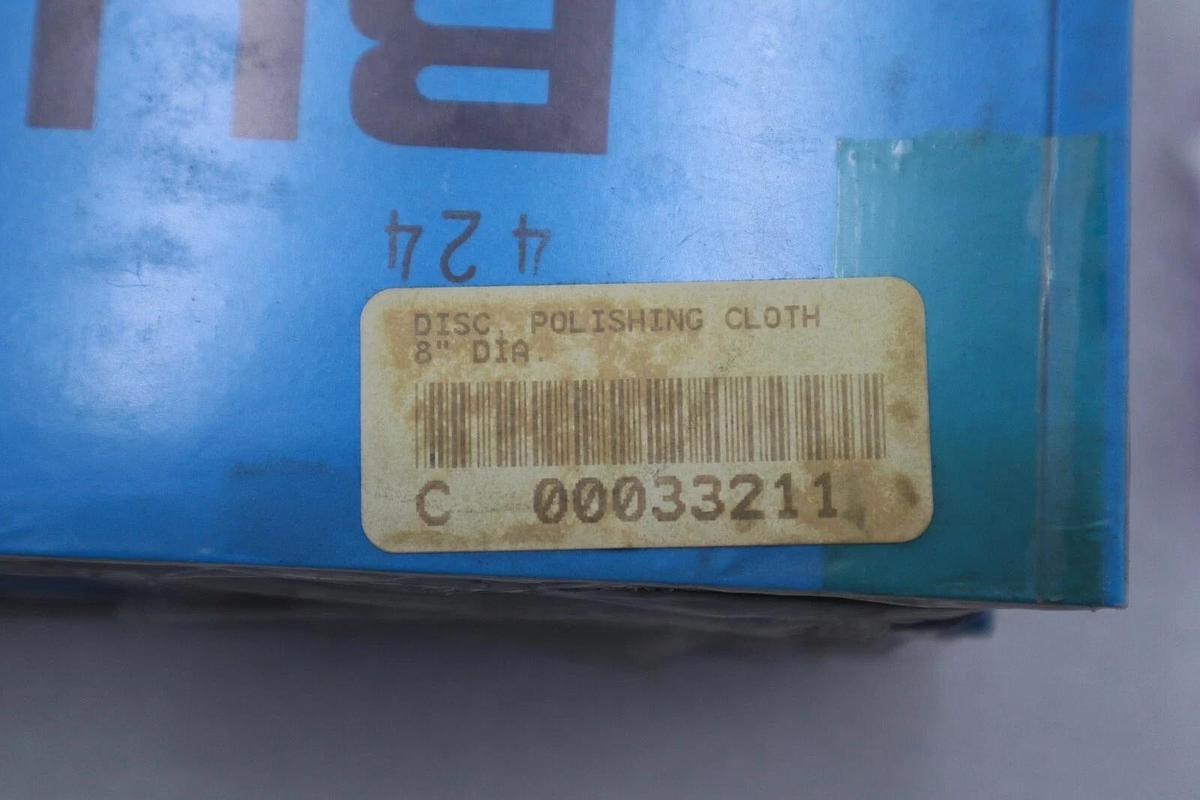 Used Buehler Polishing Cloth For 8" Wheel Selected Silk Cat 40-7158 10 Pieces #K-1735