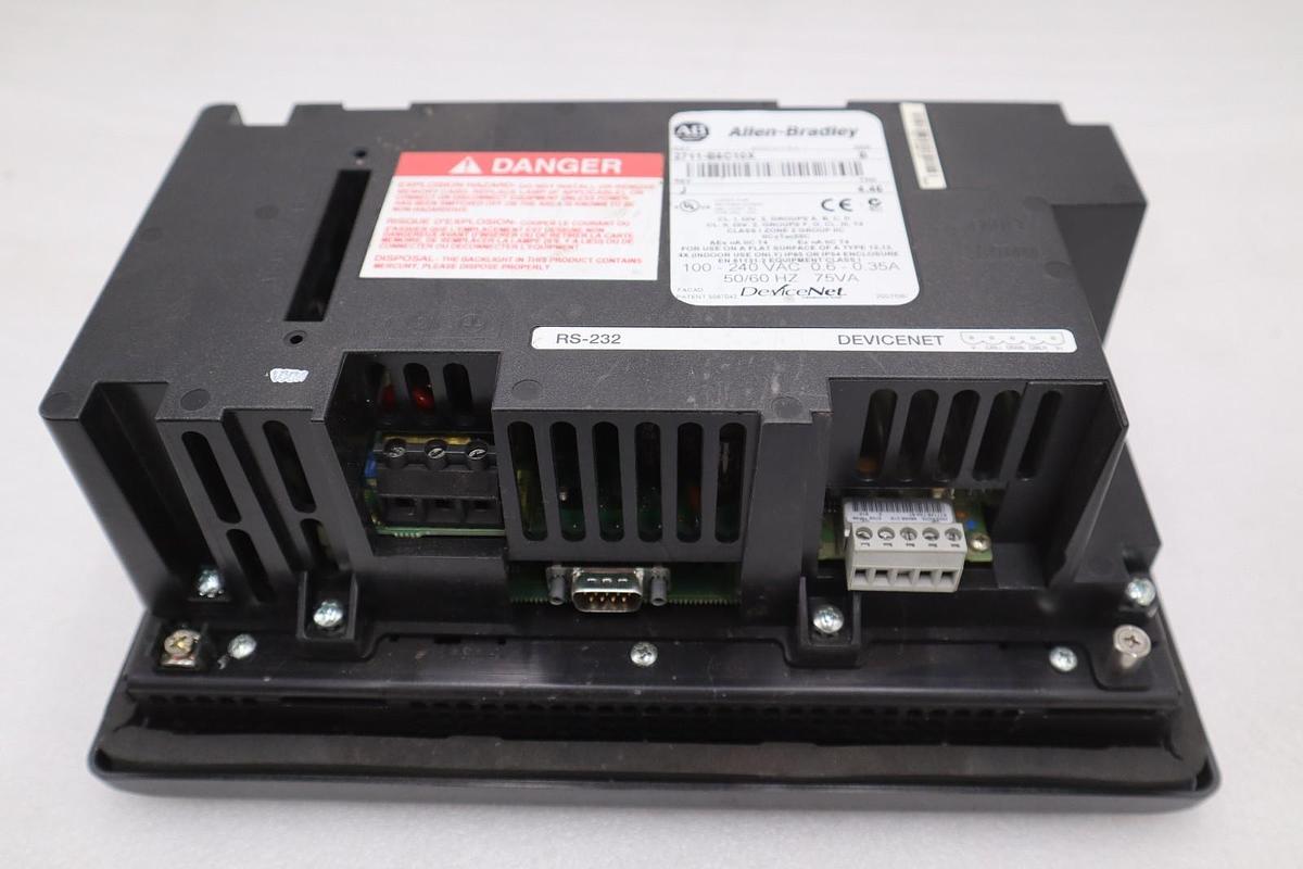 Used 2711-B6C10 AB Factory Refurbished Allen Bradley Panelview 600 2711B6C10 #SGF-12