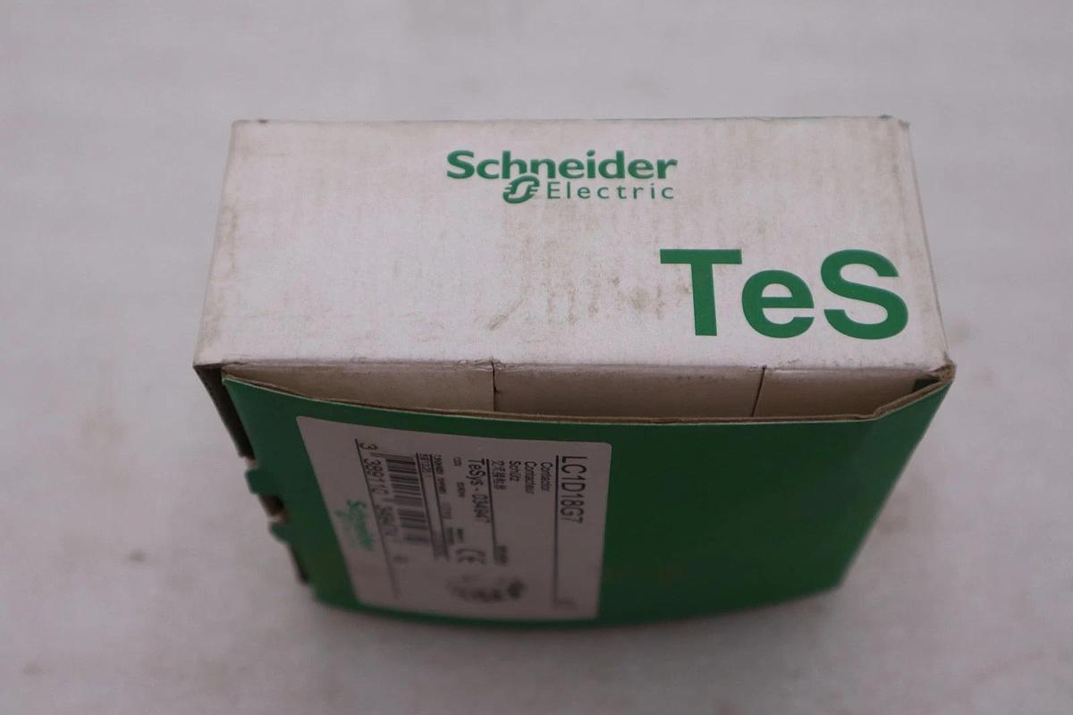 Used Schneider LC1D18G7 Contactor 120V Coil - NEW IN BOX - STOCK GF510A