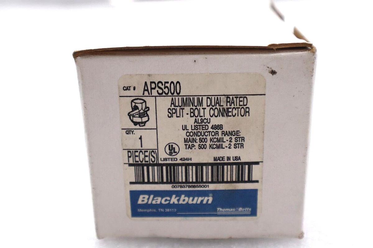 BLACKBURN APS500 ALUMINUM DUAL RATED SPLIT STOCK #K-1535A