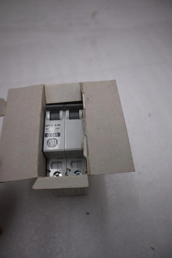 Used NEW ALLEN BRADLEY 1492-CB2G060 SER. C 480VAC 6A STOCK H324A