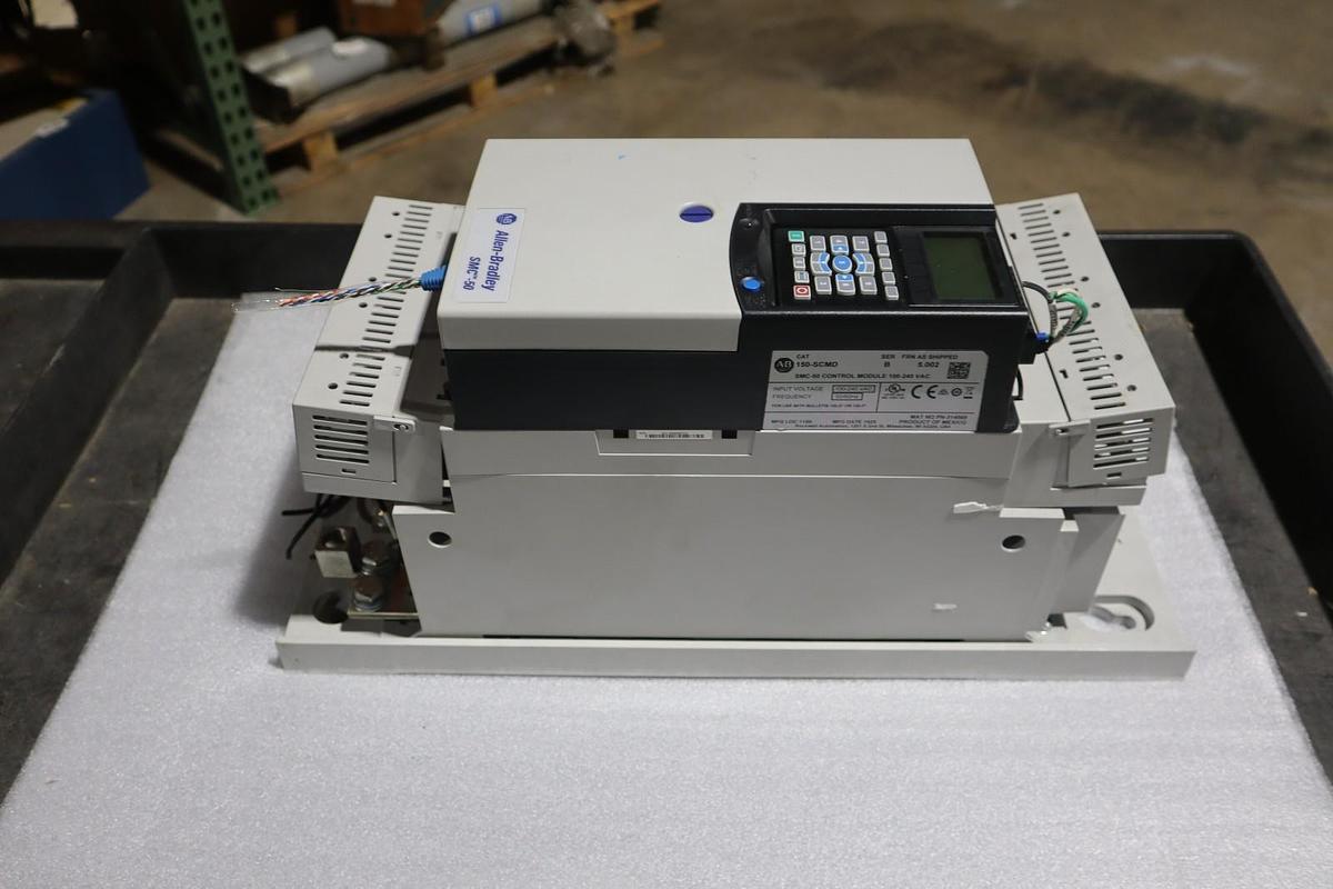 Used ALLEN BRADLEY 150-S251NBD /A SMC-50 Soft Starter 251A 480V 150S251NBD (AS SHOWN)