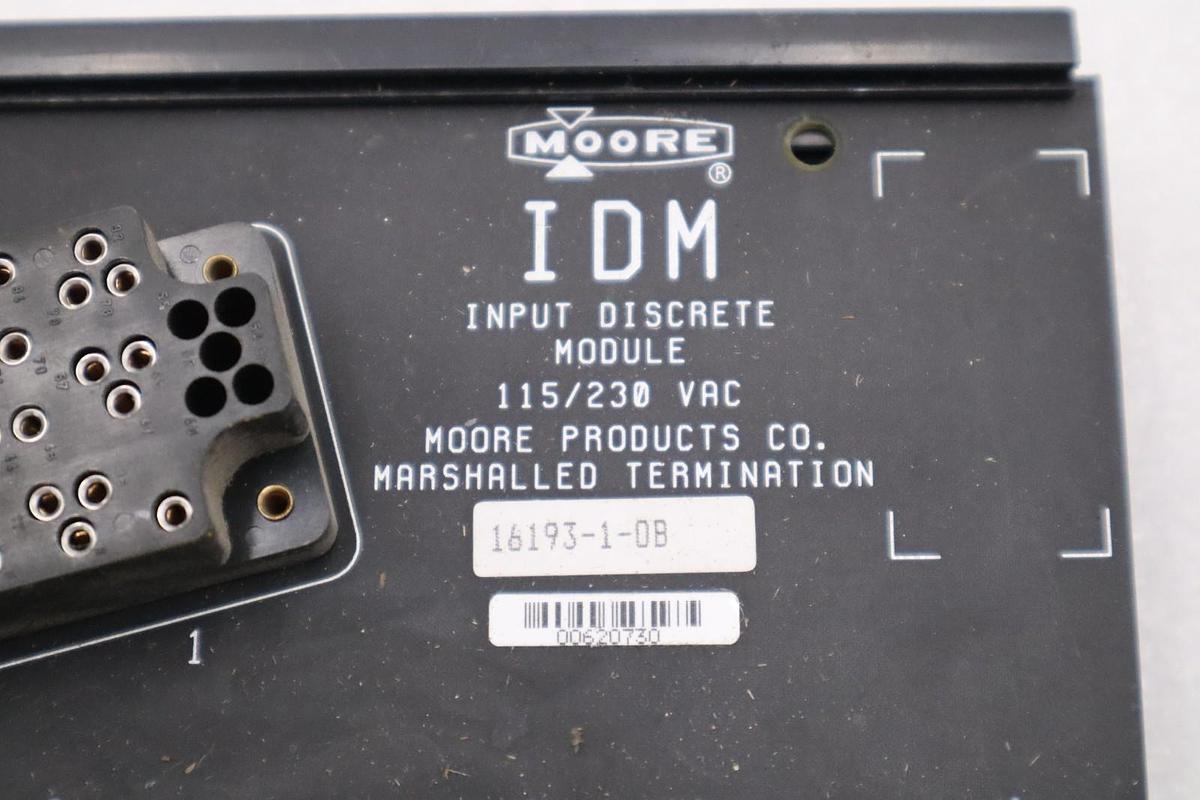 Used MOORE INDUSTRIES 16193-1-0B / 1619310B TERMINAL ASSEMBLY STK H1494