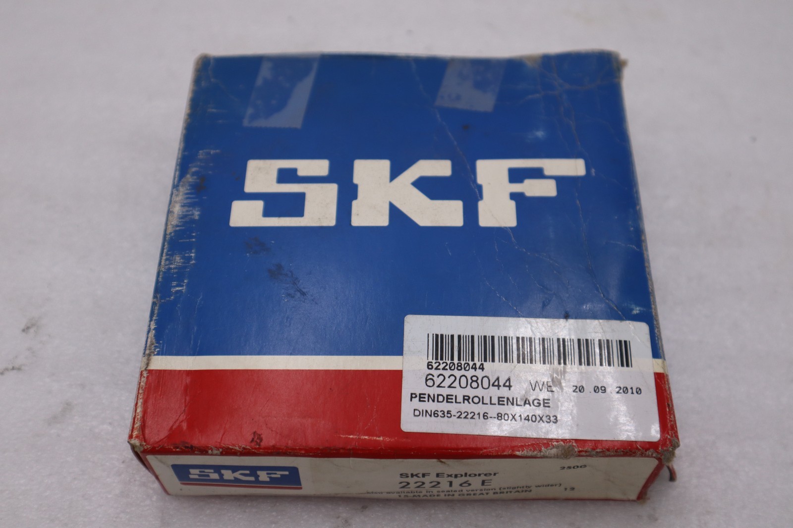 Used NEW OPEN BOX SKF 22216 E Spherical Roller Bearing STOCK CC210
