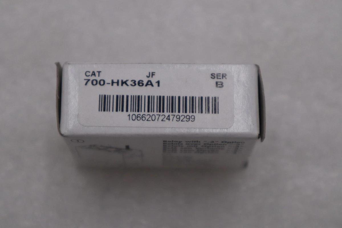 Used LOT OF 4 - NEW Allen Bradley 700-HK36A1 GP Slim Line Relay STOCK H1077A