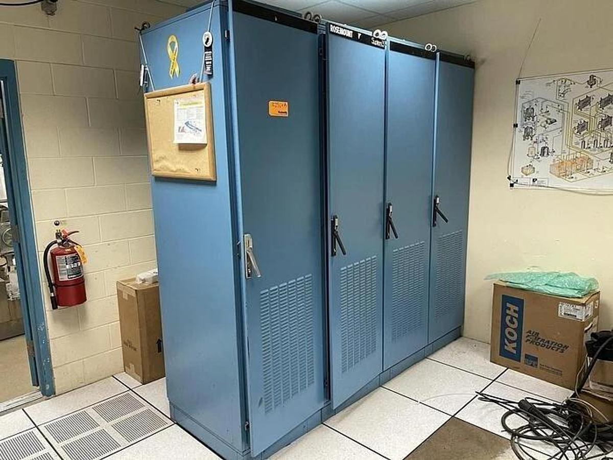 Used ROSEMOUNT SYSTEM 3 DCS SYSTEM MODEL 6000 STOCK 904003